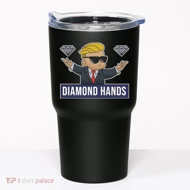 Diamond Hands Funny Stock Meme Tumbler