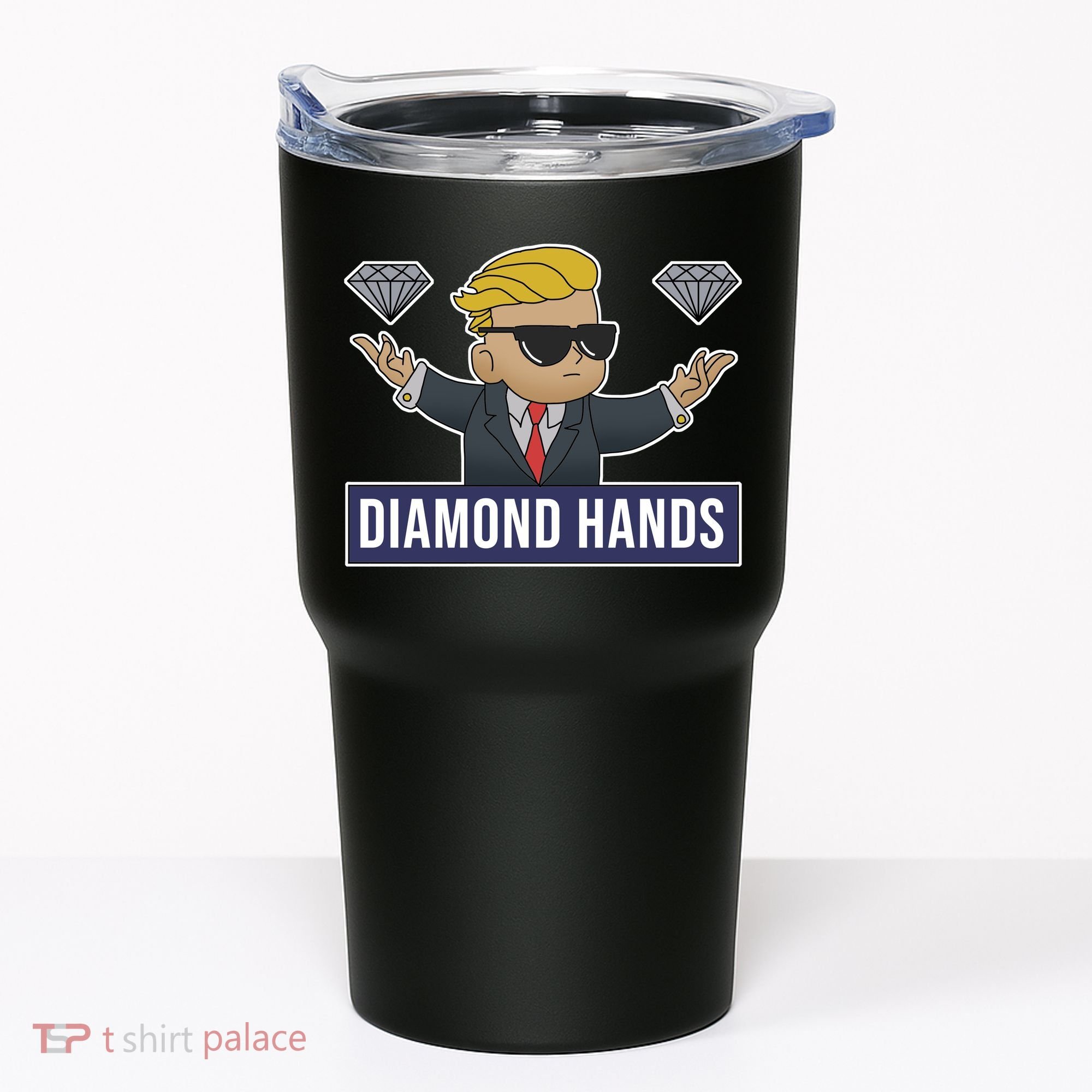 Diamond Hands Funny Stock Meme Tumbler