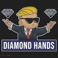 Diamond Hands Funny Stock Meme Tumbler thumb 3