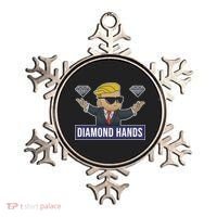 Diamond Hands Funny Stock Meme Ornament thumb 0