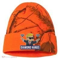 Diamond Hands Funny Stock Meme Kati Licensed 12" Camo Cuffed Beanie thumb 0