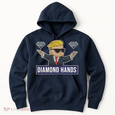 Diamond Hands Funny Stock Meme Hoodie