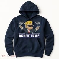 Diamond Hands Funny Stock Meme Hoodie thumb 0