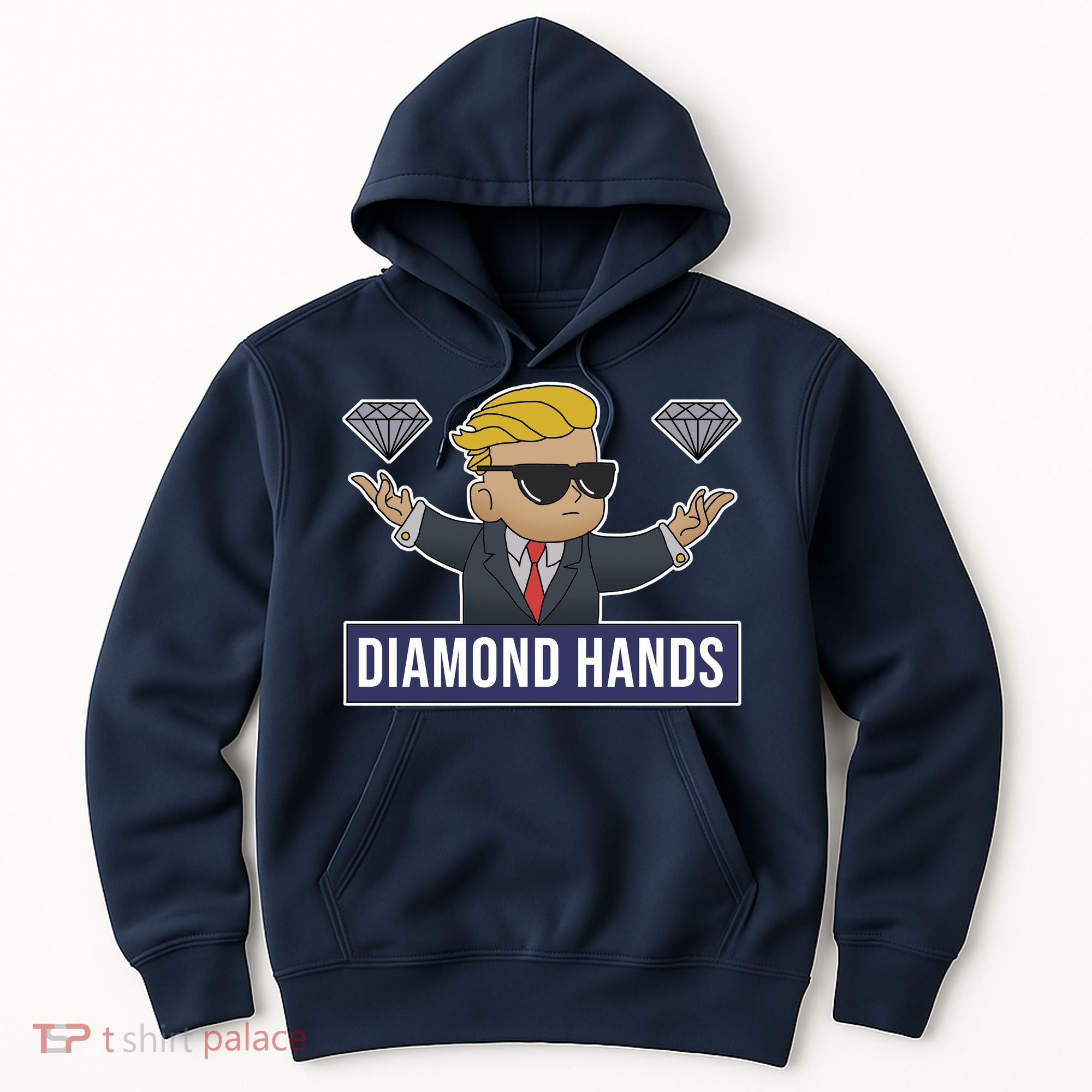 Diamond Hands Funny Stock Meme Hoodie