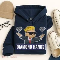 Diamond Hands Funny Stock Meme Hoodie thumb 4