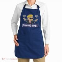 Diamond Hands Funny Stock Meme Apron thumb 2