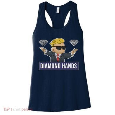 Diamond Hands Funny Stock Meme Women's Tank Top