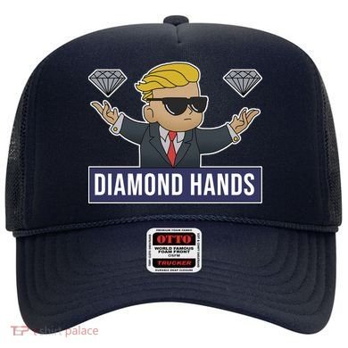 Diamond Hands Funny Stock Meme Hat