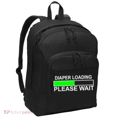 Diaper Loading Please Wait Port Authority Basic Backpack