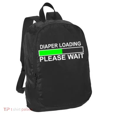 Diaper Loading Please Wait Port Authority Crush Ripstop Backpack