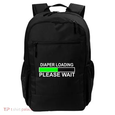 Diaper Loading Please Wait Backpack