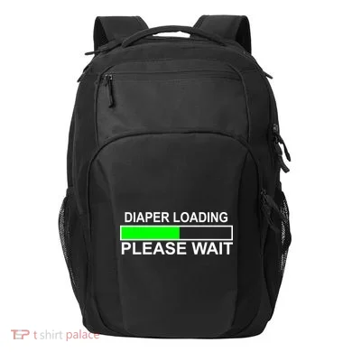 Diaper Loading Please Wait Transport Backpack