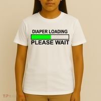 Diaper Loading Please Wait T-Shirt thumb 4