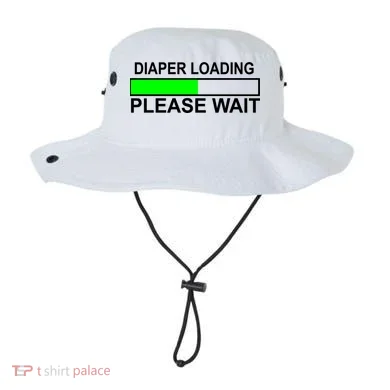 Diaper Loading Please Wait Bucket Hat