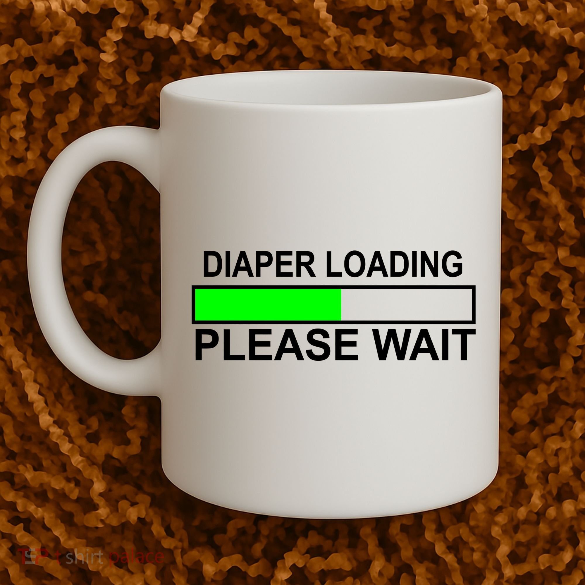 Diaper Loading Please Wait Coffee Mug