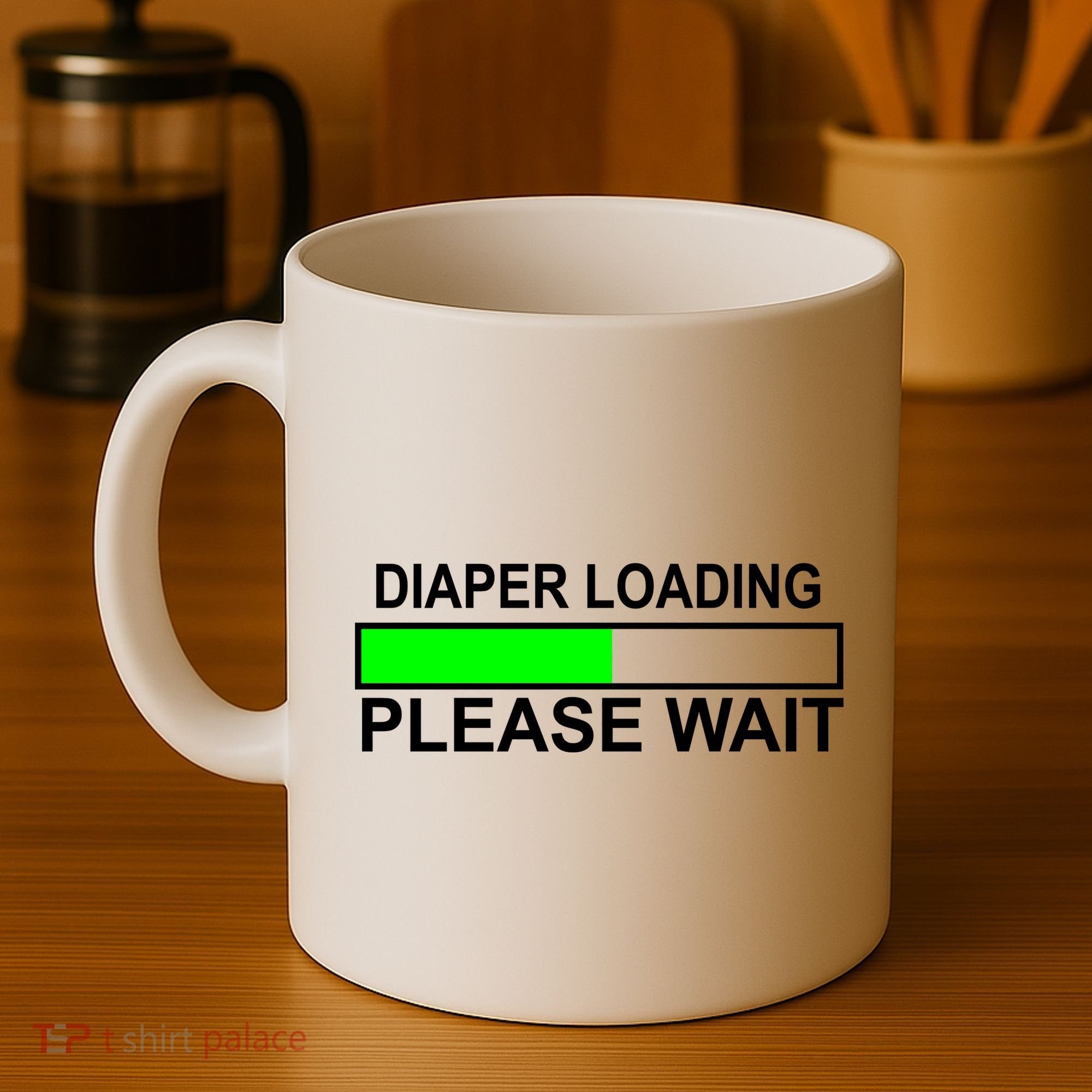 Diaper Loading Please Wait Coffee Mug