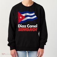 Diaz Canel Singao! Cuban Flag Women's Sweatshirt thumb 0