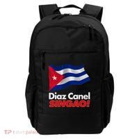 Diaz Canel Singao! Cuban Flag Backpack thumb 0