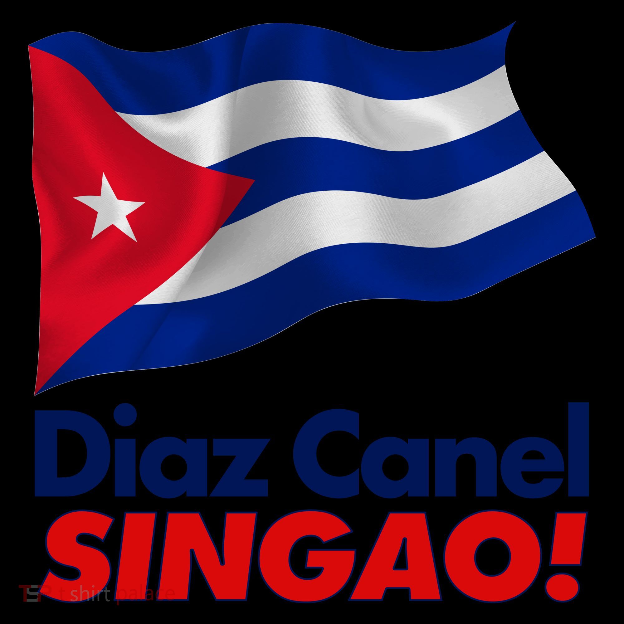 Diaz Canel Singao! Cuban Flag Coffee Mug