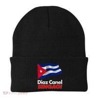 Diaz Canel Singao! Cuban Flag Beanie thumb 0