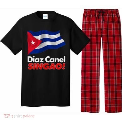 Diaz Canel Singao! Cuban Flag Pajama Set