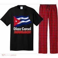 Diaz Canel Singao! Cuban Flag Pajama Set thumb 0