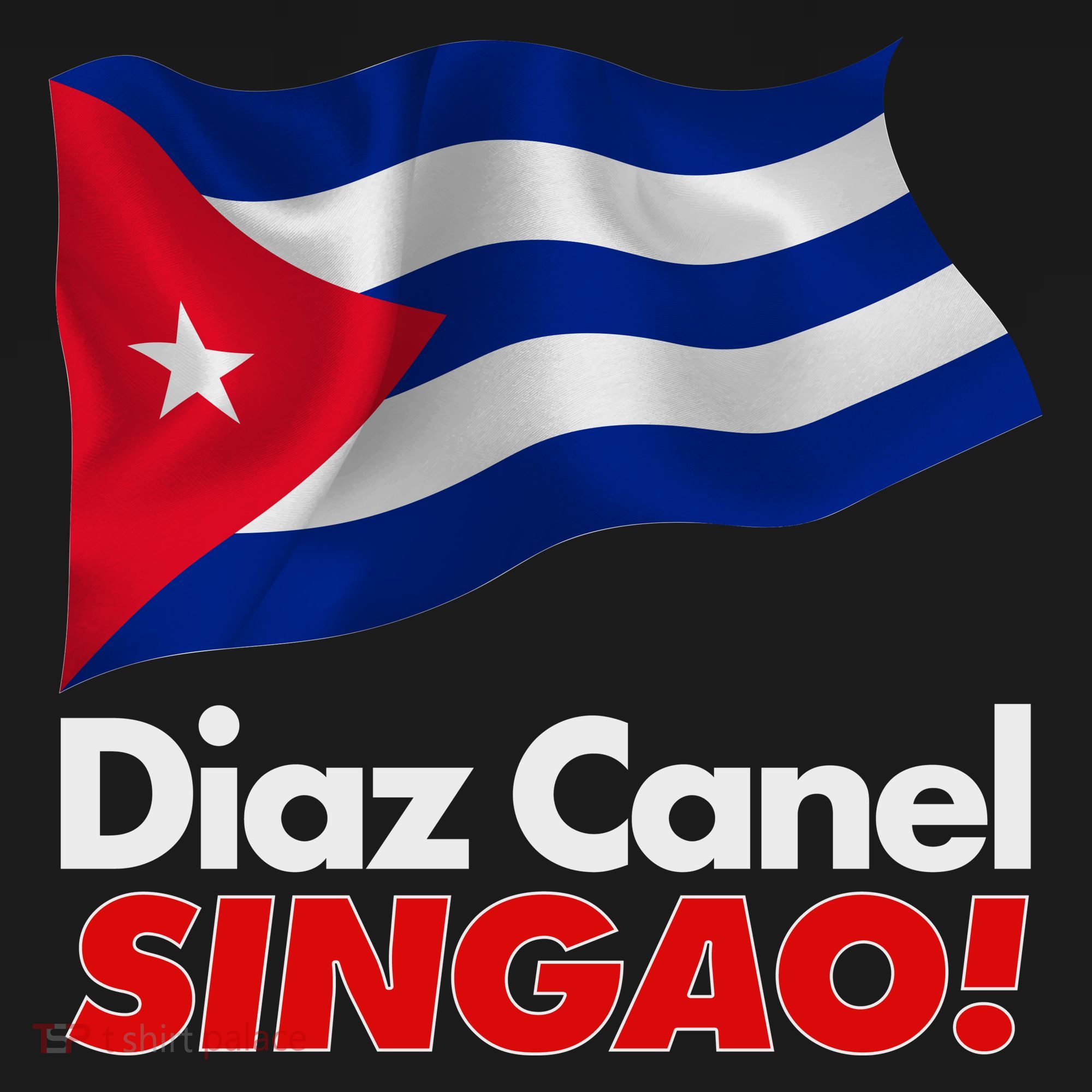 Diaz Canel Singao! Cuban Flag Pajama Set