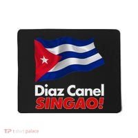 Diaz Canel Singao! Cuban Flag Mousepad thumb 0
