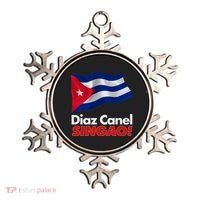 Diaz Canel Singao! Cuban Flag Ornament thumb 0