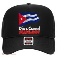 Diaz Canel Singao! Cuban Flag Hat thumb 0
