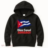 Diaz Canel Singao! Cuban Flag Kids Hoodie thumb 0