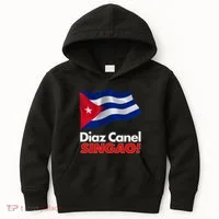 Diaz Canel Singao! Cuban Flag Kids Hoodie thumb 0