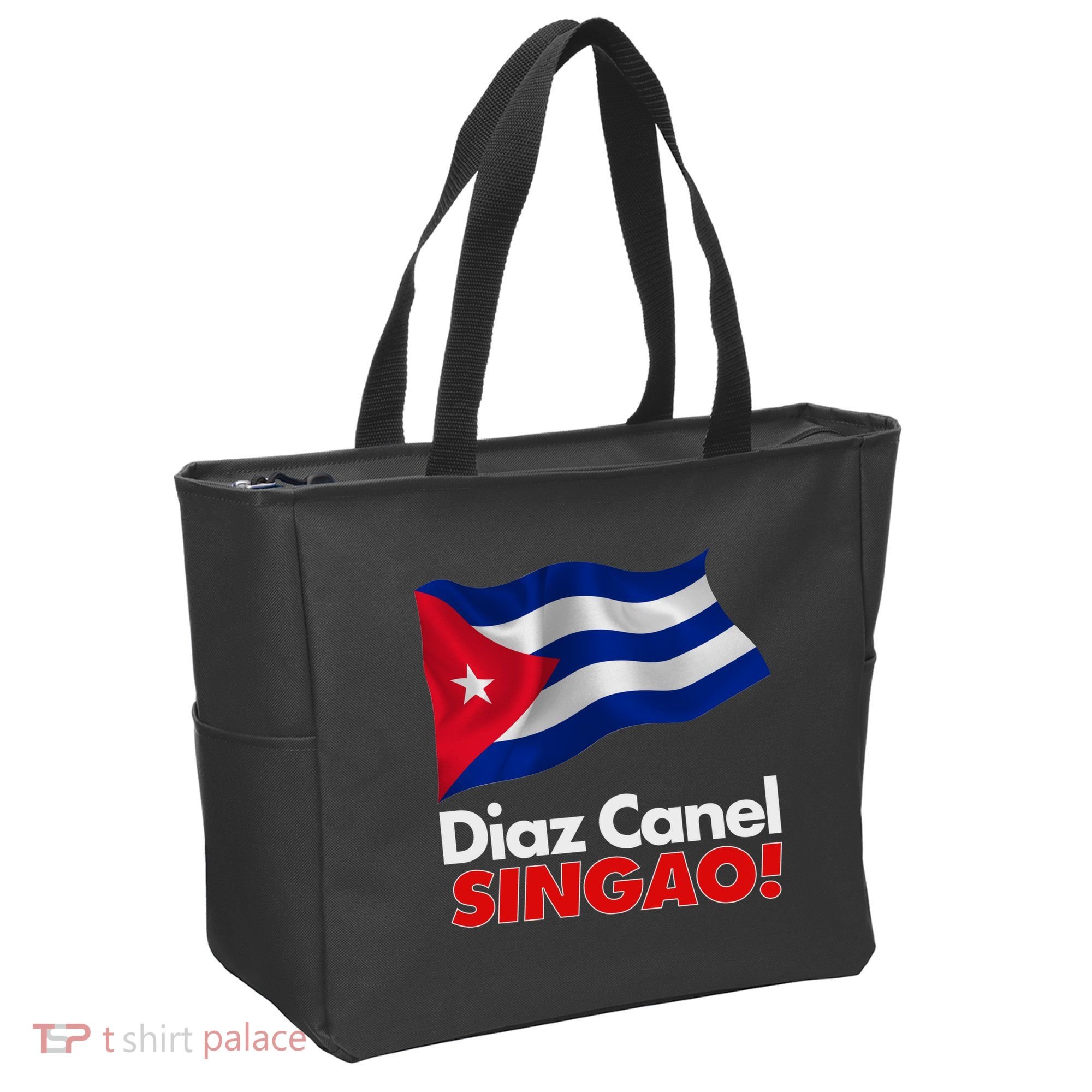 Diaz Canel Singao! Cuban Flag Tote Bag