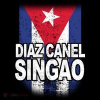 Diaz Canel Singao Cuban Flag Distressed Coaster thumb 2