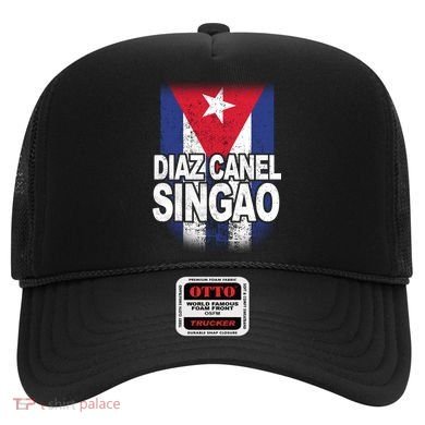 Diaz Canel Singao Cuban Flag Distressed Hat