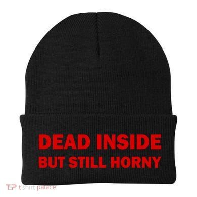 Dead Inside But Still Horny Classic Beanie