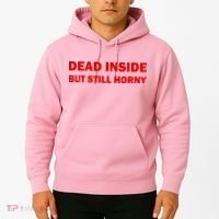 Dead Inside But Still Horny Classic Hoodie thumb 2