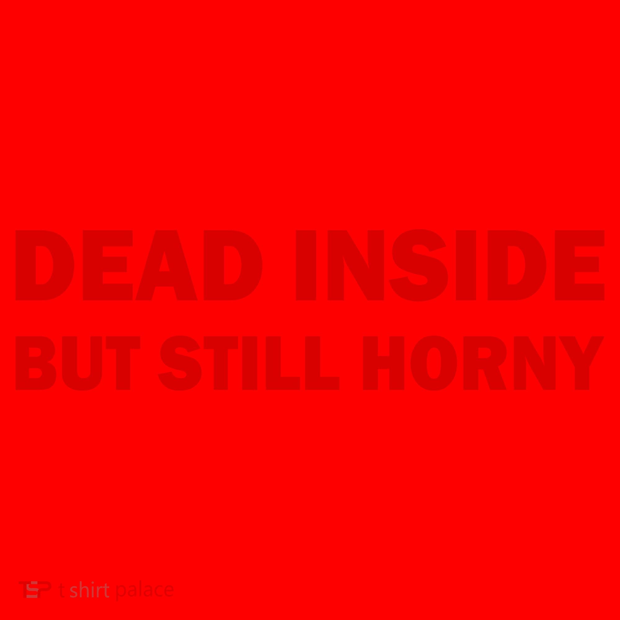 Dead Inside But Still Horny Classic Santa Hat