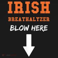 Dirty Irish Breathalyzer Adult St Patricks Day Doggie Tank thumb 4