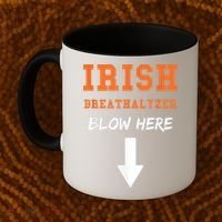 Dirty Irish Breathalyzer Adult St Patricks Day Coffee Mug thumb 2