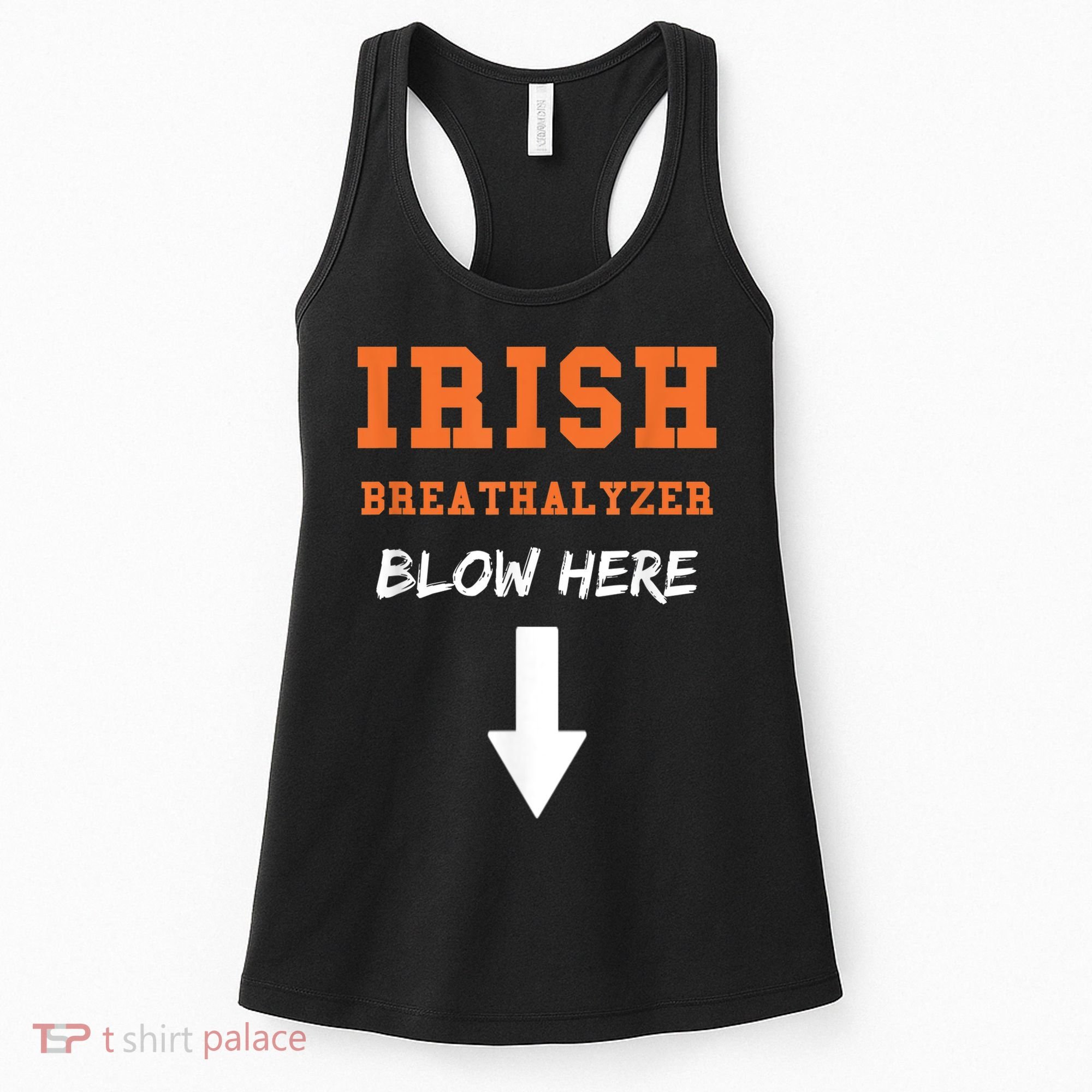 Dirty Irish Breathalyzer Adult St Patricks Day Women's Tank Top