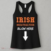 Dirty Irish Breathalyzer Adult St Patricks Day Women's Tank Top thumb 3