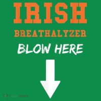 Dirty Irish Breathalyzer Adult St Patricks Day Baby Bodysuit thumb 2
