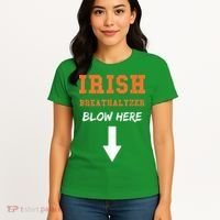 Dirty Irish Breathalyzer Adult St Patricks Day Women's T-Shirt thumb 4