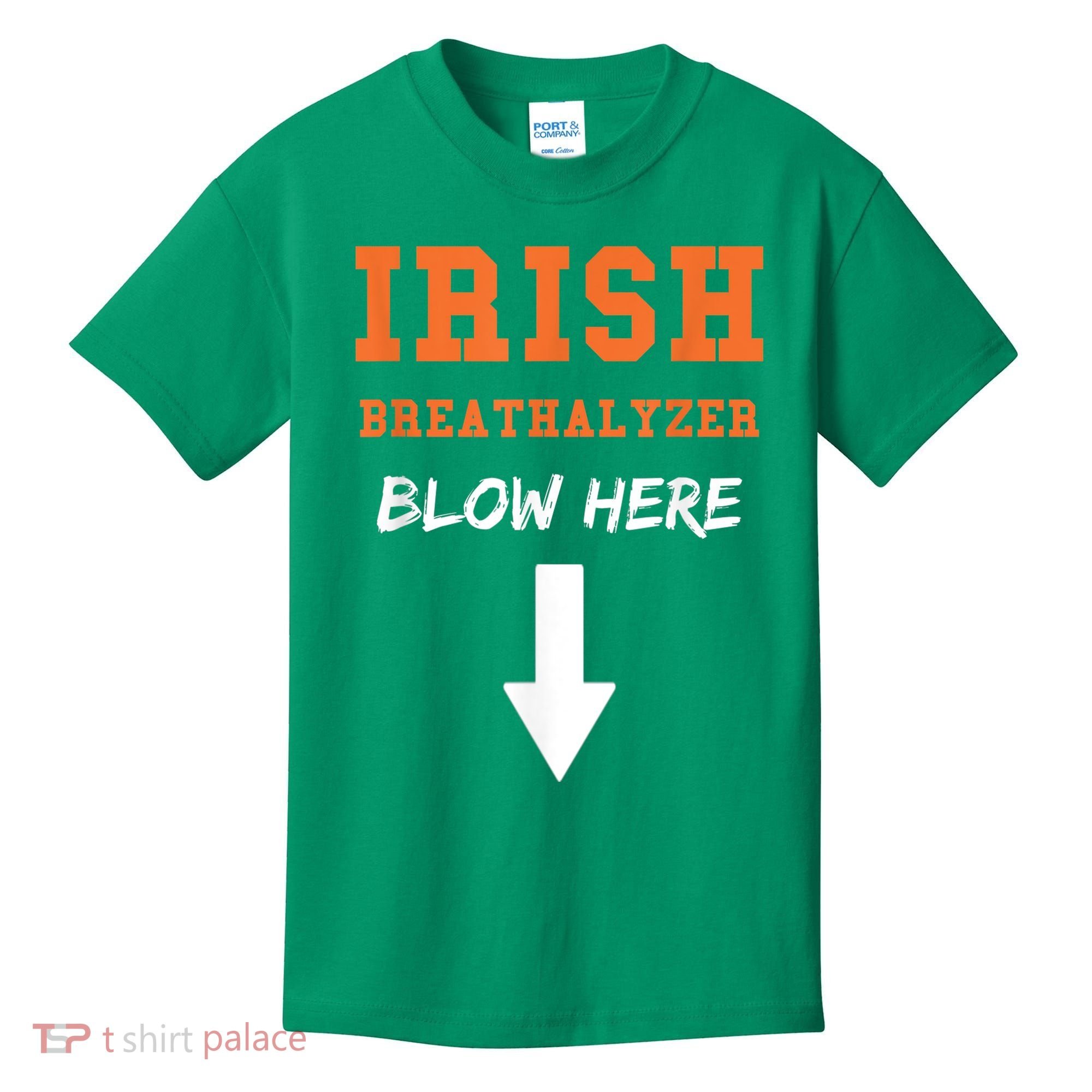 Dirty Irish Breathalyzer Adult St Patricks Day Kids T-Shirt