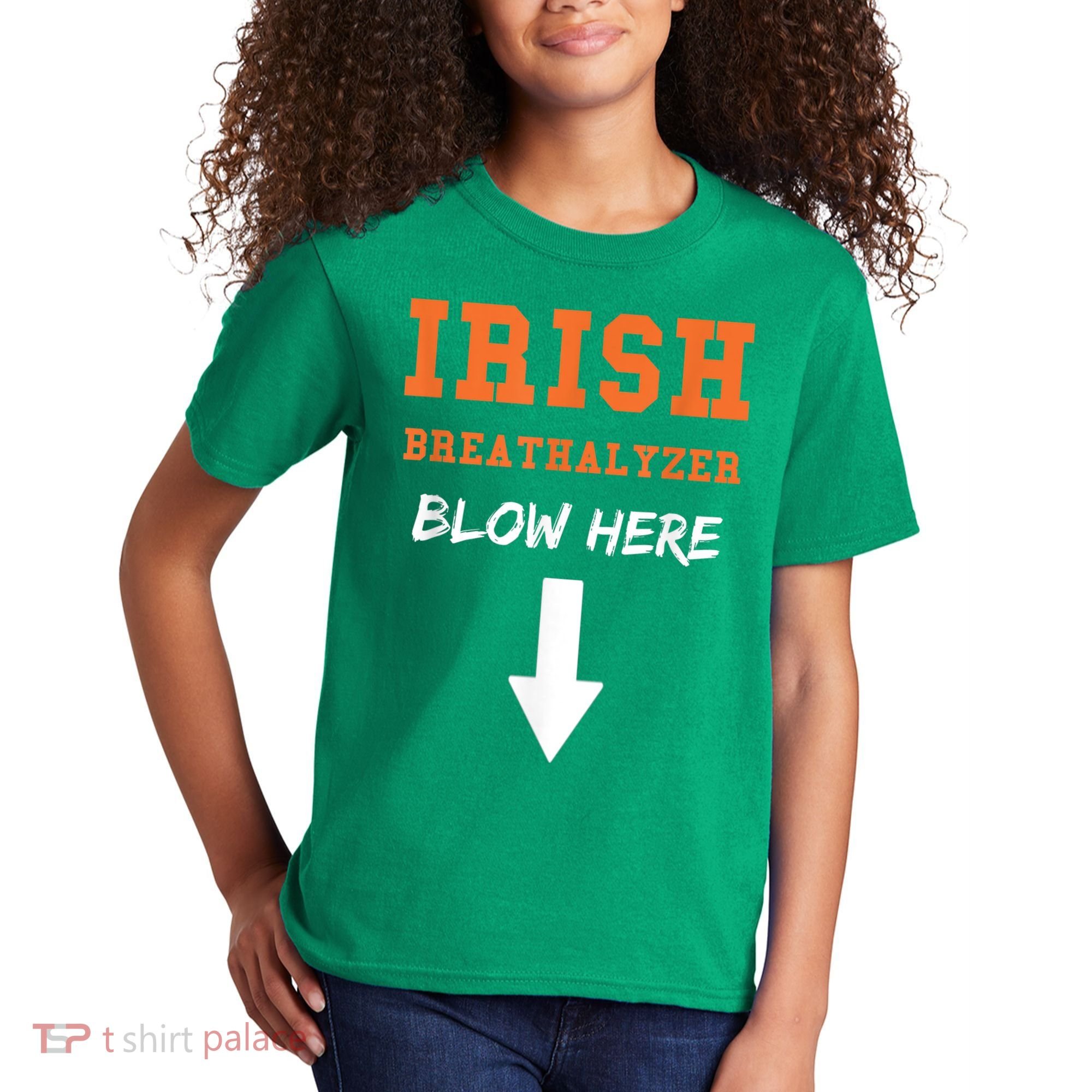 Dirty Irish Breathalyzer Adult St Patricks Day Kids T-Shirt