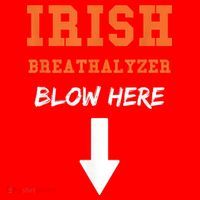 Dirty Irish Breathalyzer Adult St Patricks Day Santa Hat thumb 1