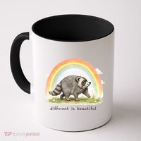 Different Is Beautiful Jimothy Viral Meme Coffee Mug thumb 0