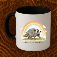 Different Is Beautiful Jimothy Viral Meme Coffee Mug thumb 2