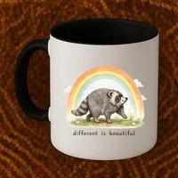 Different Is Beautiful Jimothy Viral Meme Coffee Mug thumb 2